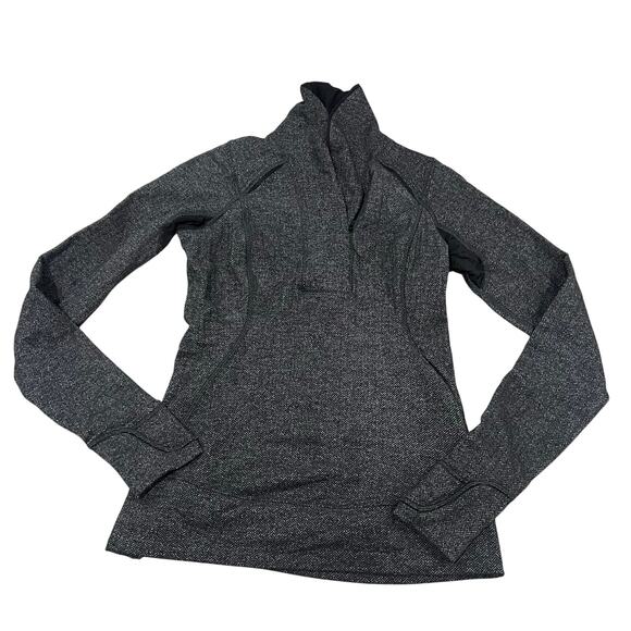 lululemon athletica Jackets & Blazers - Lululemon Athletica Gray Pullover Size 4